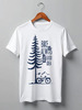 Заказать мужскую футболку в Москве. Футболка классическая Mountain Bike от oneredfoxstore@gmail.com - готовые дизайны и нанесение принтов.