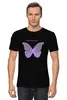 Заказать мужскую футболку в Москве. Футболка классическая butterfly от print.io  - готовые дизайны и нанесение принтов.