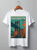 Заказать мужскую футболку в Москве. Футболка классическая Brooklyn от Pinky-Winky - готовые дизайны и нанесение принтов.