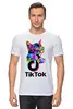 Заказать мужскую футболку в Москве. Футболка классическая TIK TOK (Tik Tok video) от vista12761@rambler.ru - готовые дизайны и нанесение принтов.