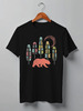 Заказать мужскую футболку в Москве. Футболка классическая Bear Here от oneredfoxstore@gmail.com - готовые дизайны и нанесение принтов.