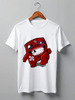 Заказать мужскую футболку в Москве. Футболка классическая Super Meat Boy от YellowCloverShop - готовые дизайны и нанесение принтов.