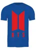 Заказать мужскую футболку в Москве. Футболка классическая BTS   от ПРИНТЫ ПЕЧАТЬ  - готовые дизайны и нанесение принтов.