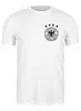 Заказать мужскую футболку в Москве. Футболка классическая Сборная Германии по футболу 2016 от raffy - готовые дизайны и нанесение принтов.