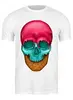 Заказать мужскую футболку в Москве. Футболка классическая Skullice от balden - готовые дизайны и нанесение принтов.