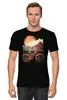 Заказать мужскую футболку в Москве. Футболка классическая Enduro Deer Bike от oneredfoxstore@gmail.com - готовые дизайны и нанесение принтов.