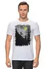 Заказать мужскую футболку в Москве. Футболка классическая Rider MTB от oneredfoxstore@gmail.com - готовые дизайны и нанесение принтов.