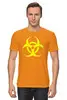 Заказать мужскую футболку в Москве. Футболка классическая Biohazard от Jimmy Flash - готовые дизайны и нанесение принтов.