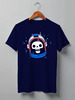 Заказать мужскую футболку в Москве. Футболка классическая Skulls от oneredfoxstore@gmail.com - готовые дизайны и нанесение принтов.