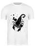 Заказать мужскую футболку в Москве. Футболка классическая Скорпион (24.10-21.11) от Apfelbaum - готовые дизайны и нанесение принтов.