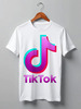 Заказать мужскую футболку в Москве. Футболка классическая TIK TOK (Tik Tok video) от vista12761@rambler.ru - готовые дизайны и нанесение принтов.