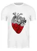 Заказать мужскую футболку в Москве. Футболка классическая Be my Valentine! от Юлия Рытикова - готовые дизайны и нанесение принтов.