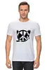 Заказать мужскую футболку в Москве. Футболка классическая Символ мира от THE_NISE  - готовые дизайны и нанесение принтов.