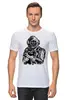 Заказать мужскую футболку в Москве. Футболка классическая Oldschool от oneredfoxstore@gmail.com - готовые дизайны и нанесение принтов.