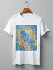 Заказать мужскую футболку в Москве. Футболка классическая Рыбы в бликах от artoutloop - готовые дизайны и нанесение принтов.