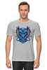 Заказать мужскую футболку в Москве. Футболка классическая Blue dragon от skynatural - готовые дизайны и нанесение принтов.