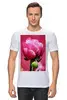 Заказать мужскую футболку в Москве. Футболка классическая Цветок от THE_NISE  - готовые дизайны и нанесение принтов.