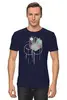 Заказать мужскую футболку в Москве. Футболка классическая Space Fern от oneredfoxstore@gmail.com - готовые дизайны и нанесение принтов.