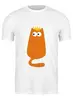 Заказать мужскую футболку в Москве. Футболка классическая Царь-кот от dosiks97 - готовые дизайны и нанесение принтов.