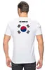 Заказать мужскую футболку в Москве. Футболка классическая Тхэквондо (Teakwon Do) от Combat Wear - готовые дизайны и нанесение принтов.