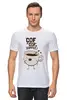 Заказать мужскую футболку в Москве. Футболка классическая Кофе(Coffee) от icase - готовые дизайны и нанесение принтов.