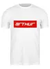 Заказать мужскую футболку в Москве. Футболка классическая Arthur от THE_NISE  - готовые дизайны и нанесение принтов.