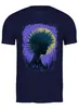 Заказать мужскую футболку в Москве. Футболка классическая Forest от oneredfoxstore@gmail.com - готовые дизайны и нанесение принтов.