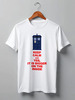 Заказать мужскую футболку в Москве. Футболка классическая KEEP CALM от skaro - готовые дизайны и нанесение принтов.