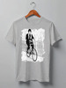 Заказать мужскую футболку в Москве. Футболка классическая MTB Ride от oneredfoxstore@gmail.com - готовые дизайны и нанесение принтов.
