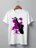 Заказать мужскую футболку в Москве. Футболка классическая saxophone от la_infernale - готовые дизайны и нанесение принтов.