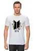 Заказать мужскую футболку в Москве. Футболка классическая BTS (k-pop)  от geekbox - готовые дизайны и нанесение принтов.