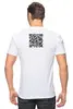 Заказать мужскую футболку в Москве. Футболка классическая QR code от Константин Медведев - готовые дизайны и нанесение принтов.