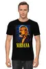 Заказать мужскую футболку в Москве. Футболка классическая KURT COBAIN  от T-shirt print  - готовые дизайны и нанесение принтов.