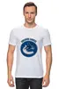 Заказать мужскую футболку в Москве. Футболка классическая Ванкувер Кэнакс  от kspsshop - готовые дизайны и нанесение принтов.