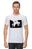 Заказать мужскую футболку в Москве. Футболка классическая Kasabian от Fedor - готовые дизайны и нанесение принтов.