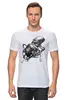 Заказать мужскую футболку в Москве. Футболка классическая Black ocean от Дмитрий Некраш - готовые дизайны и нанесение принтов.