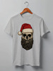 Заказать мужскую футболку в Москве. Футболка классическая Dead Santa от skynatural - готовые дизайны и нанесение принтов.