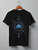 Заказать мужскую футболку в Москве. Футболка классическая Bear Here от oneredfoxstore@gmail.com - готовые дизайны и нанесение принтов.