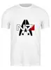 Заказать мужскую футболку в Москве. Футболка классическая Mass Effect, от THE_NISE  - готовые дизайны и нанесение принтов.