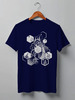 Заказать мужскую футболку в Москве. Футболка классическая Hexagon Ferns от oneredfoxstore@gmail.com - готовые дизайны и нанесение принтов.
