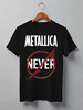 Заказать мужскую футболку в Москве. Футболка классическая Metallica от Leichenwagen - готовые дизайны и нанесение принтов.