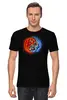 Заказать мужскую футболку в Москве. Футболка классическая Yin Yang от Leichenwagen - готовые дизайны и нанесение принтов.
