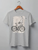 Заказать мужскую футболку в Москве. Футболка классическая Bike Punk  от oneredfoxstore@gmail.com - готовые дизайны и нанесение принтов.