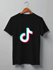 Заказать мужскую футболку в Москве. Футболка классическая TikTok  от DESIGNER   - готовые дизайны и нанесение принтов.