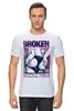 Заказать мужскую футболку в Москве. Футболка классическая broken dreams от denis01001 - готовые дизайны и нанесение принтов.