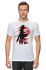 Заказать мужскую футболку в Москве. Футболка классическая Killa Fox от oneredfoxstore@gmail.com - готовые дизайны и нанесение принтов.