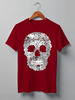 Заказать мужскую футболку в Москве. Футболка классическая Skulls от oneredfoxstore@gmail.com - готовые дизайны и нанесение принтов.
