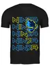 Заказать мужскую футболку в Москве. Футболка классическая FORTNITE NINJA от geekbox - готовые дизайны и нанесение принтов.