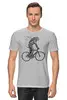 Заказать мужскую футболку в Москве. Футболка классическая Bike Punk  от oneredfoxstore@gmail.com - готовые дизайны и нанесение принтов.