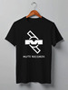 Заказать мужскую футболку в Москве. Футболка классическая Depeche Mode - Mute Records Logo от Black Pimpf - готовые дизайны и нанесение принтов.